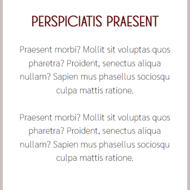 Componente Textos | www.condrupal.com